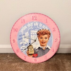 I Love Lucy Wall Clock
